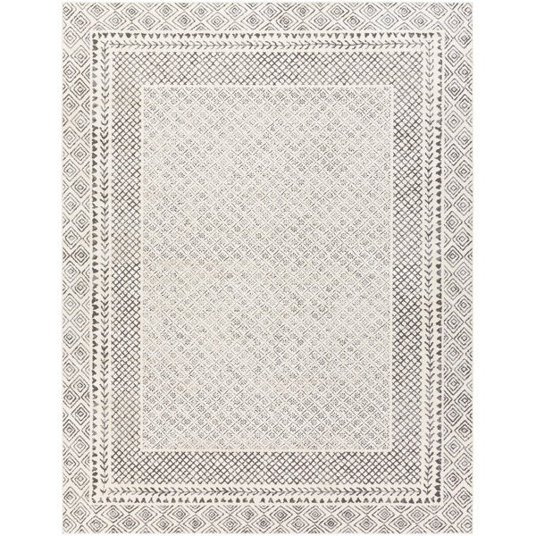Union Rustic Calvo Gray/Beige Area Rug & Reviews Wayfair